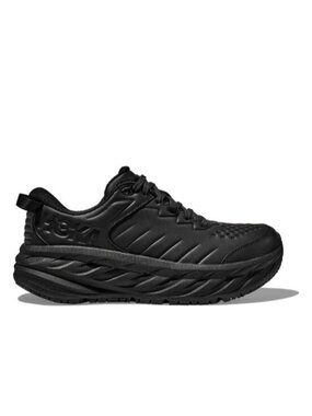 Hoka Bondi SR Black Women's Running Work Shoes